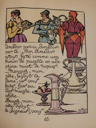 Sur Le Moyne Amador Qui Feut Ung Glorieux Abbe De Turpenay, Aveques Les Images En Couleurs De Quint