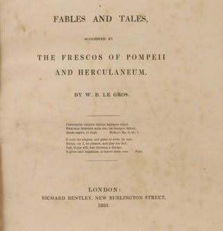 Fables and Tales, Suggested by the Frescos of Pompeii and Herculaneum