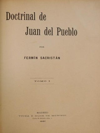 Doctrinal de Juan del Pueblo