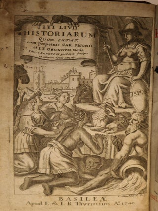 Titi Livii Patavini Historiarum Quod Extat Cum Perpetuis Car. Sigonii, & J. FR. Gronovii Notis. Jac. Gronovius Probavit, Fuasque & Aliorum Notas Adjecit. Edito Nova...