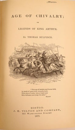 Age of Chivalry; or, Legends of King Arthur
