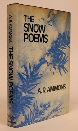 Item #000532 The Snow Poems. A. R. Ammons