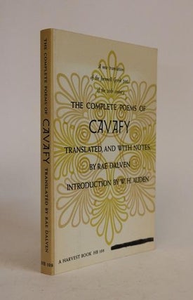 Item #000540 The Complete Poems of Cavafy Translated By Rae Dalven. With an Introduction By W.H....