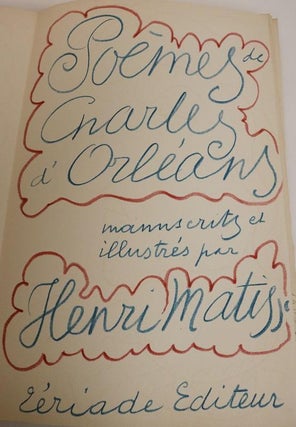 Poemes de Charles d'Orleans
