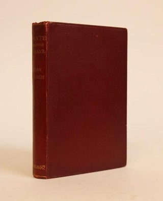 Item #000644 Dante And Other Essays. R. W. Church, Richard William