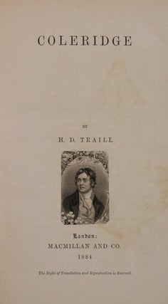 Coleridge [English Men of Letters Series]