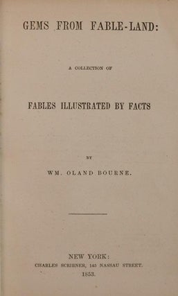 Gems from Fable Land: a Collection of Fables Illustrated By Facts