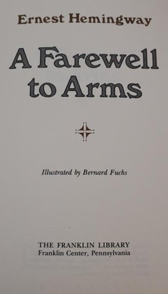 A Farewell to Arms.