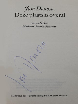 Deze Plaats is Overal. Vertaald Door Mariolein Sabarte Belacortu
