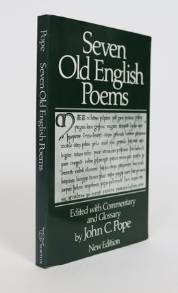 Item #001358 Seven Old English Poems. John C. Pope
