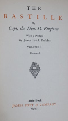 The Bastille...With a Preface By James Breck Perkins