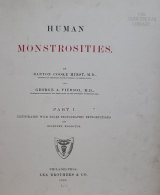 Human Monstrosities