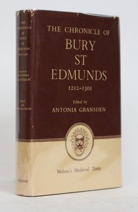 Item #001436 The Chronicle of Bury St Edmunds 1212-1301. Antonia Gransden
