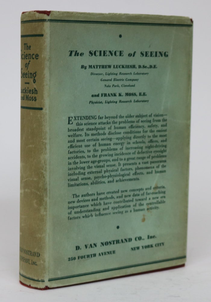 Item #001464 The Science of Seeing. Matthew and Moss Luckiesh.