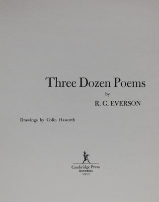 Three Dozen Poems