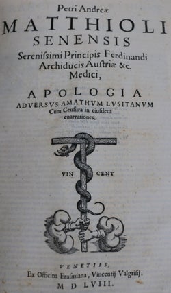 Commentario Secundo Aucti, in Libros Sex Pedacii Dioscoridis Anazarbei De Medica Materia