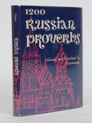 Item #001551 1200 Russian Proverbs. Isaac A. Langnas