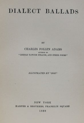 Dialect Ballads