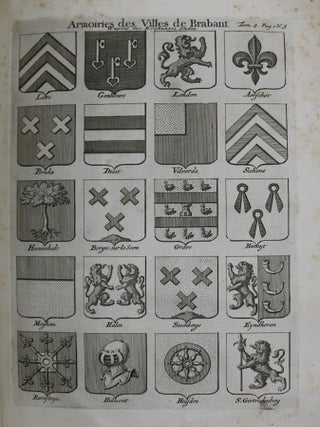 Vermakelykheden van Brabant, en Deszelfs Onderhoorige Landen, Vervattende eene Beknopte en Zaakelyke Historische, Chrologische, Geographische en Genealogische Beschryving der Steden, Dorpen, Vlekken, Gehichten...