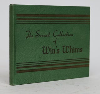 Item #001698 The Second Collection of Win's Whims. Winifrede Repp Railey