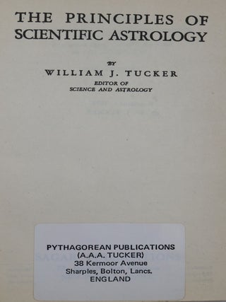 The Principles of Scientific Astrology