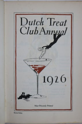 Dutch Treat Club Annual
