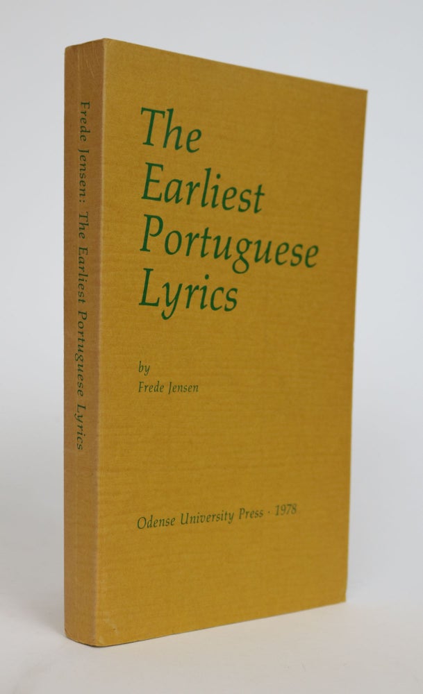 Item #001777 The Earliest Portuguese Language. Frede Jensen.