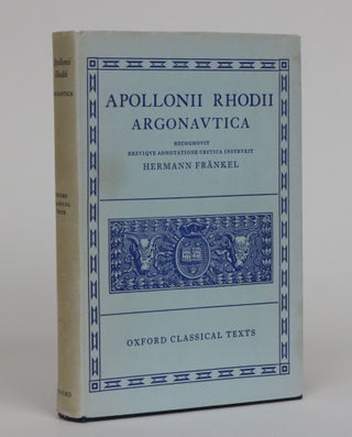 Item #001842 Apollonii Rhodii. Hermann Frankel