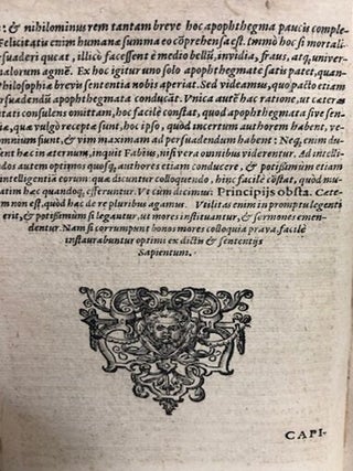 Apophthegmata Ex Probatis Graece Latinaeque Linguae Scriptoribus.