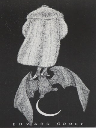 Item #001944 Edward Gorey Postcard. Gotham Book Mart