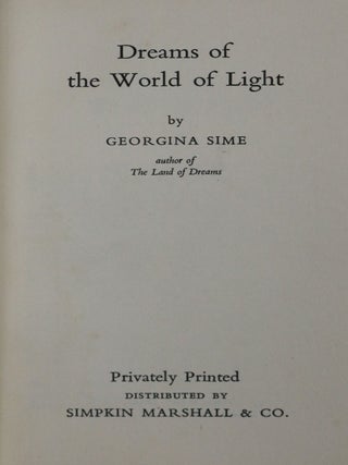 Dreams of the World of Light
