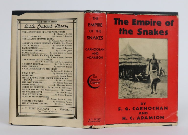 Item #001987 The Empire of the Snakes. F. G. Carnochan, Hans Christian Adamson.