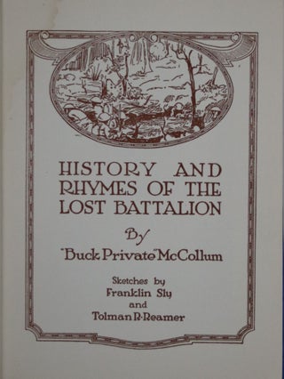 History and Rhymes of the Lost Battalion