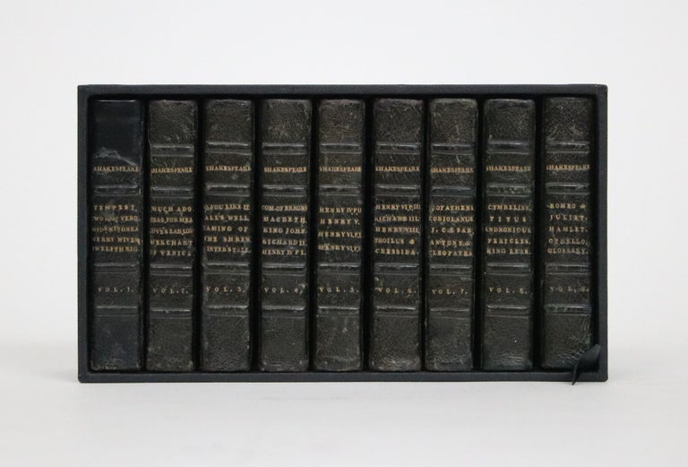 Item #002048 The Plays of Shakespeare, in 9 Volumes. William SHAKESPEARE.