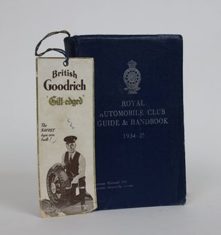 Item #002081 Royal Automobile Club Guide and Handbook: 1934-35. Royal Automobile Club