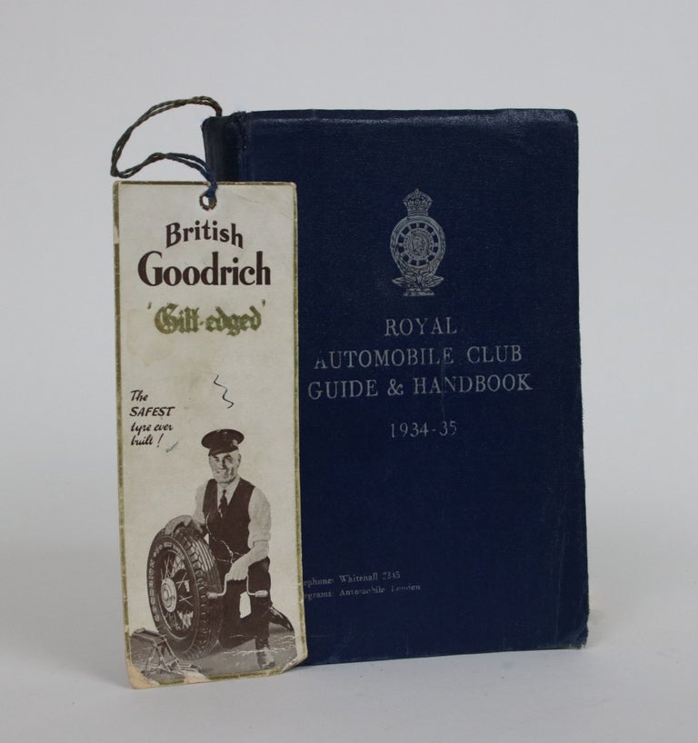 Item #002081 Royal Automobile Club Guide and Handbook: 1934-35. Royal Automobile Club.