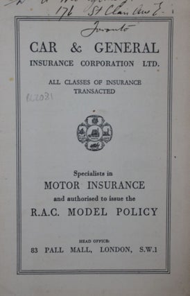 Royal Automobile Club Guide and Handbook: 1934-35