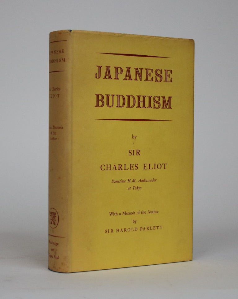 Item #002167 Japanese Buddhism. Sir Charles Eliot, Sir Harold Parlett, late.