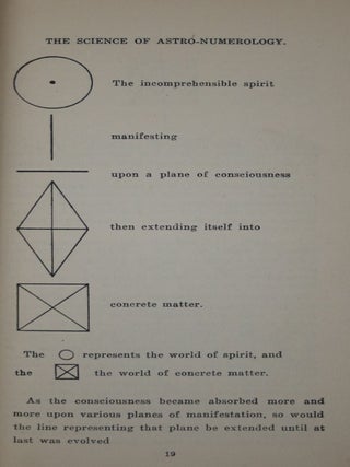 The Science of Astro-Numerology, and The Philosophy which underlies it