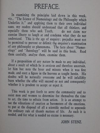 The Science of Astro-Numerology, and The Philosophy which underlies it