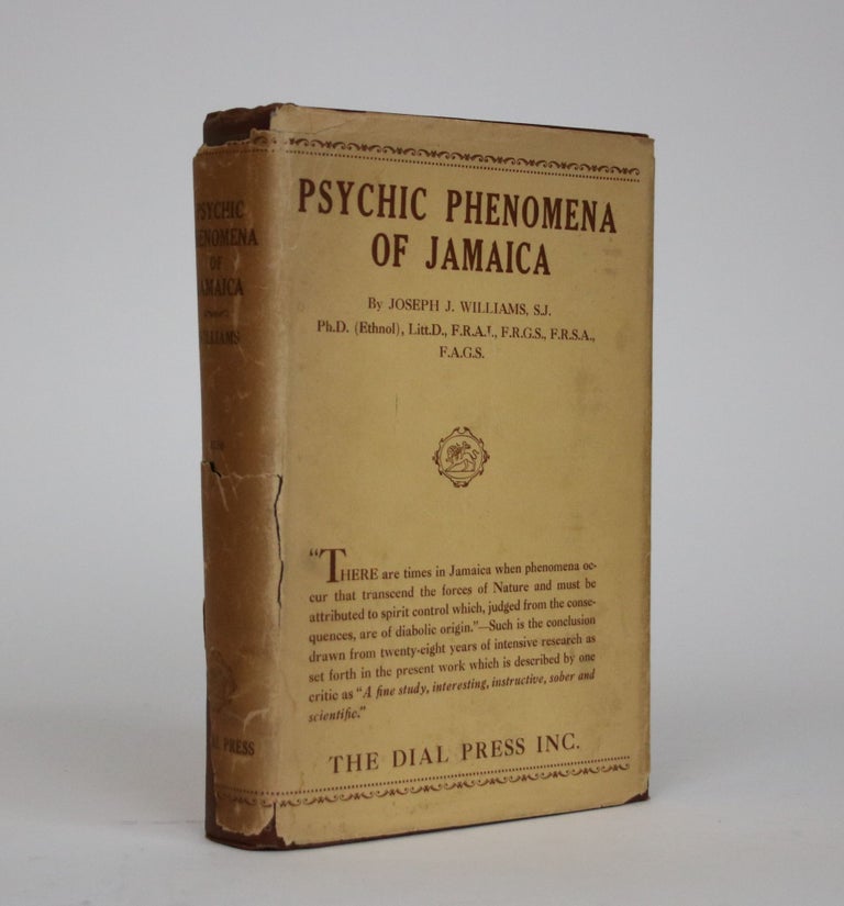 Item #002190 Psychic Phenomena of Jamaica. Joseph J. Williams.