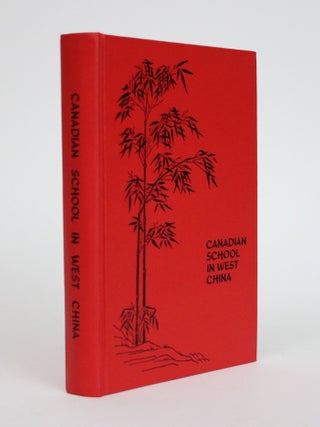 Item #002206 Canadian School in West China. Brace Brockman