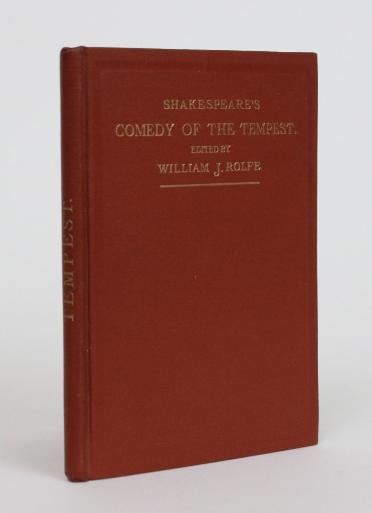 Item #002279 Shakespeare's Comedy of the Tempest. William J. Rolfe.
