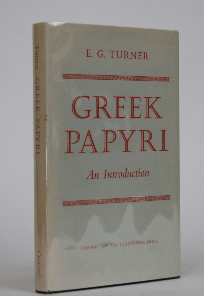 Item #002364 Greek Papyri: An Introduction. E. G. Turner.