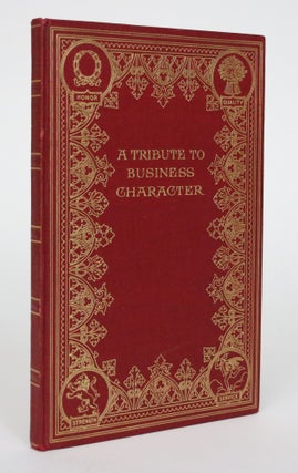 Item #002392 A Tribute to Business Character. Elwood E. Rice
