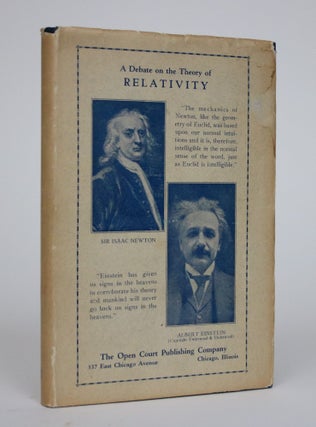 Item #002401 A Debate on the Theory of Relativity. William Lowe Bryan, Robert D. Carmichael,...