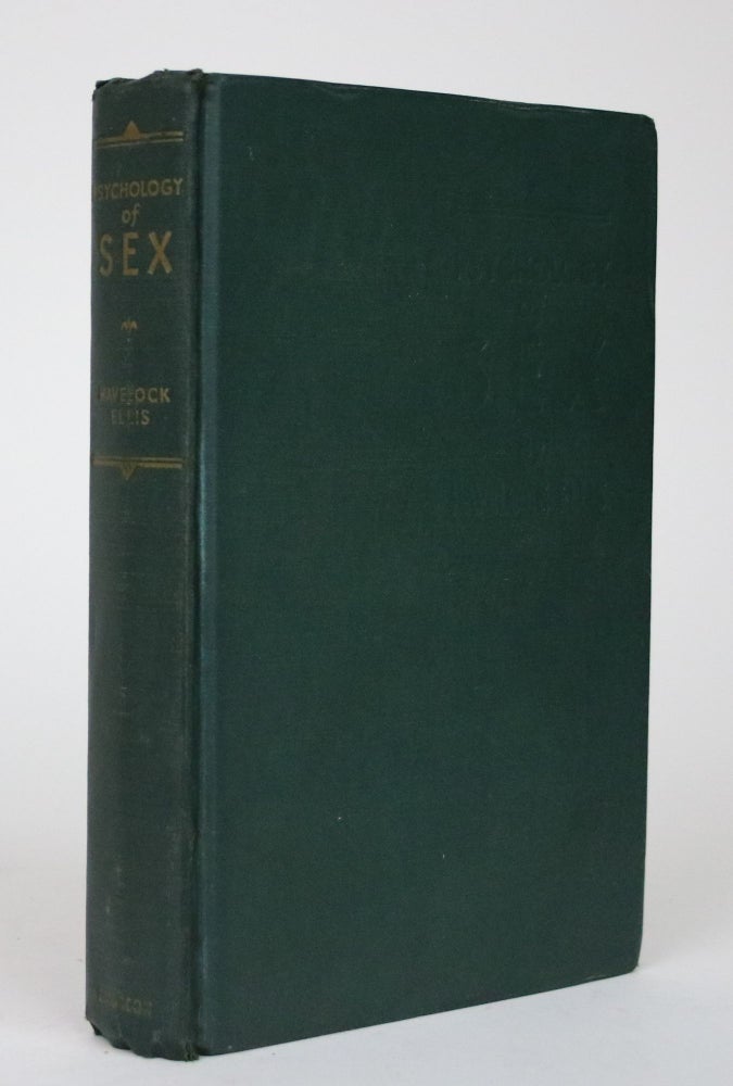 Item #002464 Pyschology of Sex: A Manual for Students. Havelock Ellis.