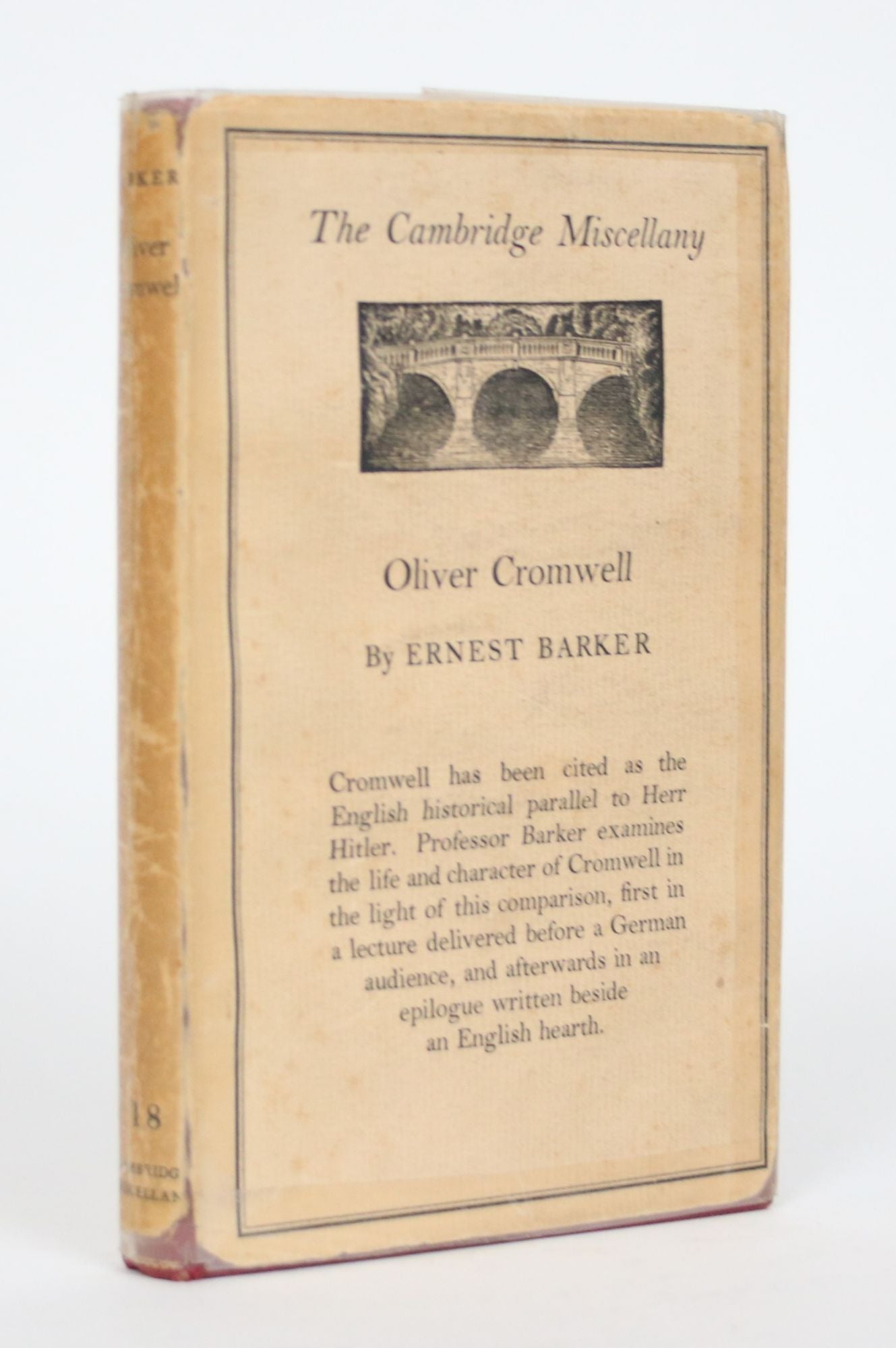 Oliver Cromwell and the English People Ernest Barker 1st Edition