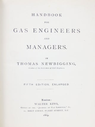 Handbook for Gas Engineers and Managers