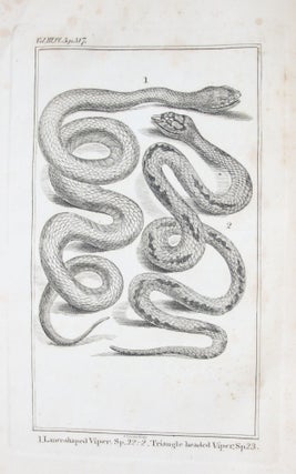 The Natural History of Oviparous Quadrupeds and Serpents. Arranged and Published from the Papers and Collections of the Count De Buffon By the Count De La Cepede [4 VOLUMES]